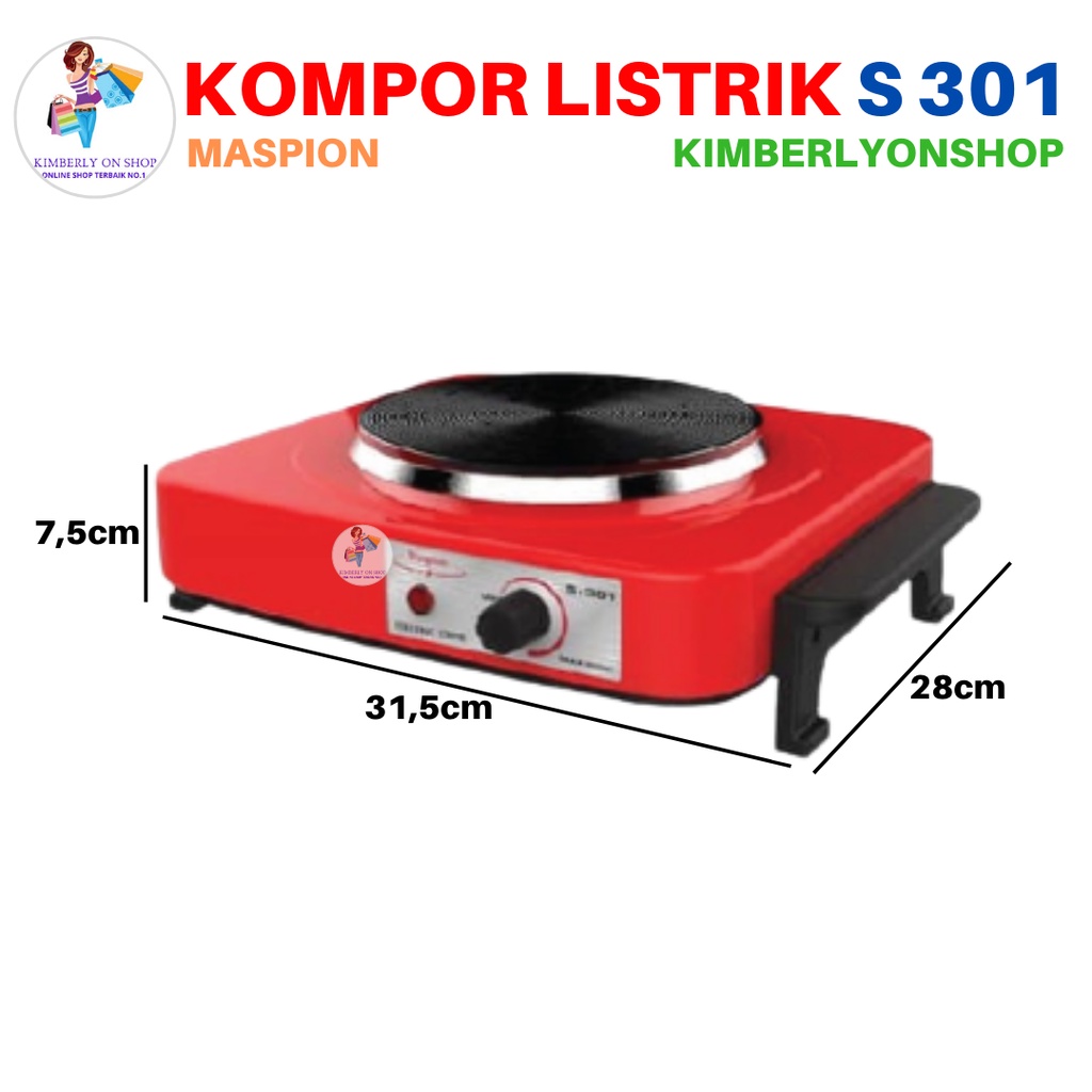 Kompor Listrik Maspion S 301