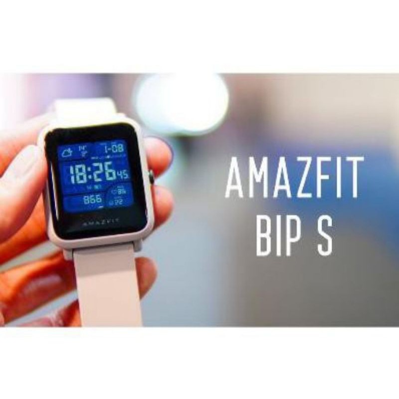 Amazfit Bip S Smartwatch Always On Display GPS Waterproof (Pink)