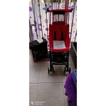 Stroller pockit gen 4 merah