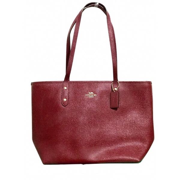 Tas Coach Preloved Original / Coach Citi Tote Cherry