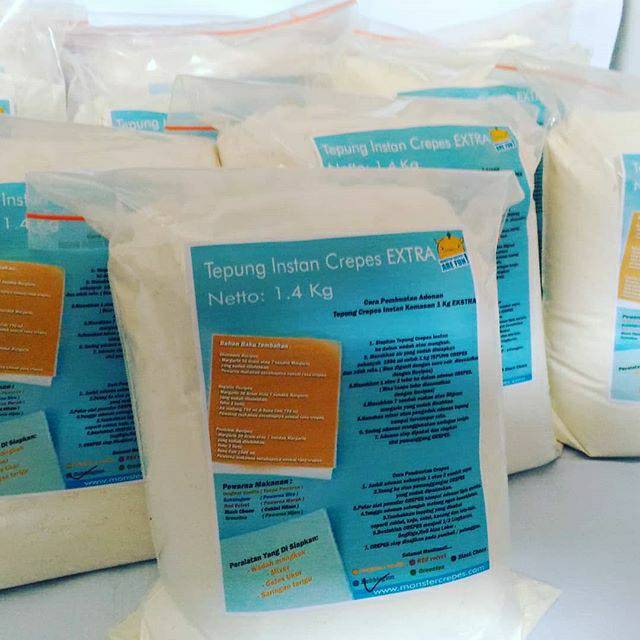 

Tepung Instan Crepes Monster Crepes