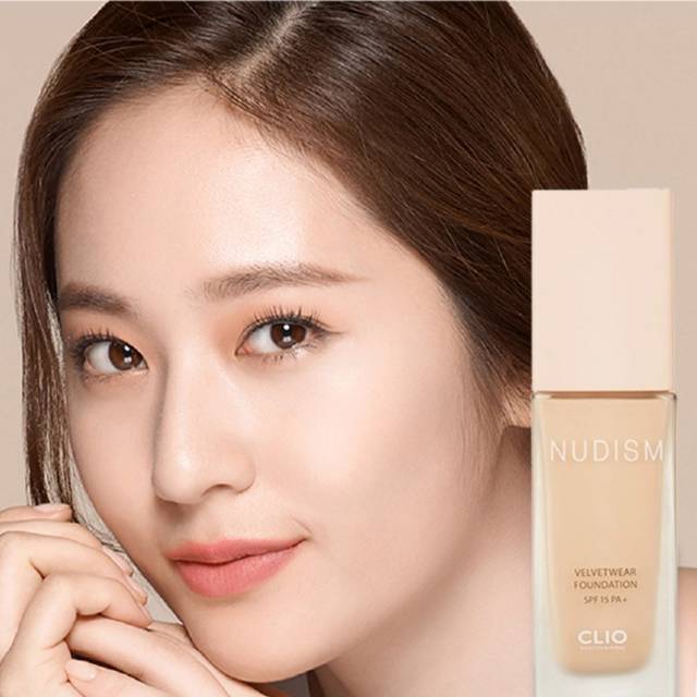 CLIO Nudism Velvet Wear Foundation Set