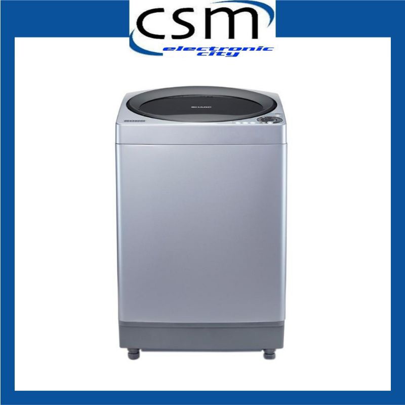 MESIN CUCI 1 TABUNG SHARP ESM 1008 TSA 1008TSA TOP LOADING 10 KG