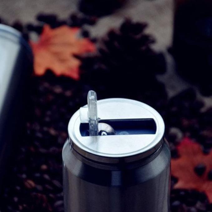 Cuci Gudang Tumbler Model Kaleng Soda Coca Cola - Tumbler Sedotan Kaleng 1373 Bagus