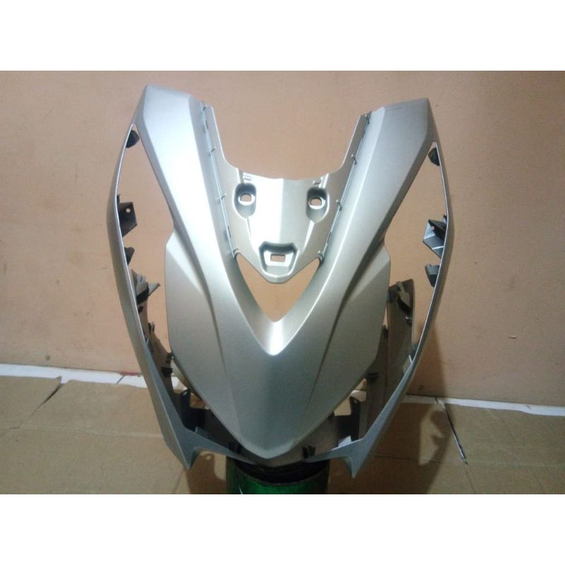 Tameng Panel kap Body Depan Beat Deluxe Beat LED New 2020 K81 Silver original