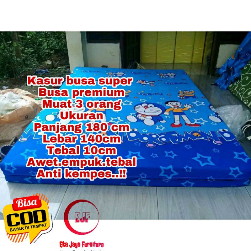Kasur busa premium kasur no. 1 muat 3 orang/kasur busa super/kasur lantai terlaris/kasur busa karakt