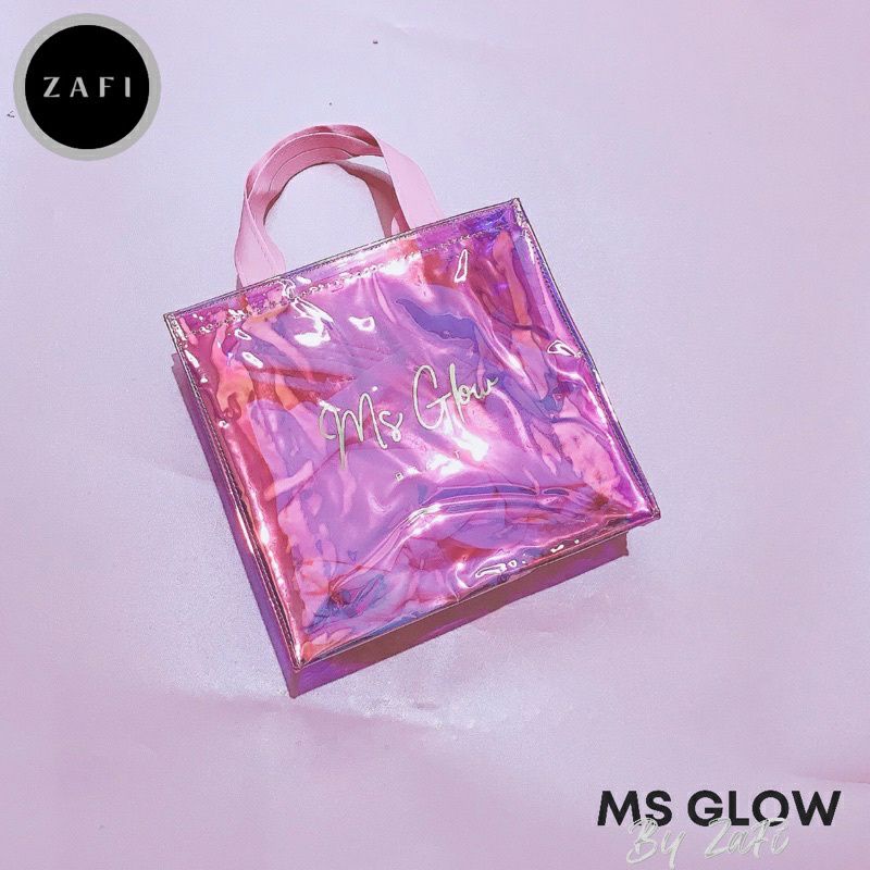 Tas ms glow / Tote Bag ms glow / Tas Hologram Ms glow / gift ms glow / souvenir ms glow