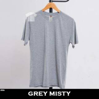 Jual Kaos Polos Grey Misty Shopee Indonesia