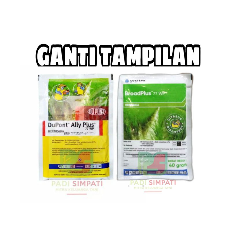Herbisida DUPONT ALLY PLUS 77WP 40gr