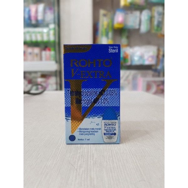 Rohto V Extra / Obat Tetes Mata / Mata Kering / Iritasi