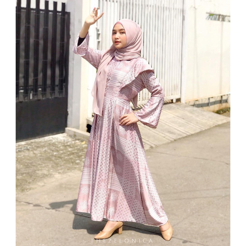 Zelonica BUY 1 GET 1 DRESS SILK MEWAH ETNIK