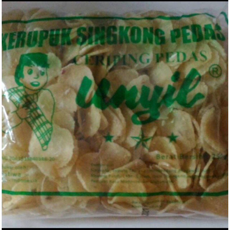 

Krupuk Singkong Pedas Cap Unyil