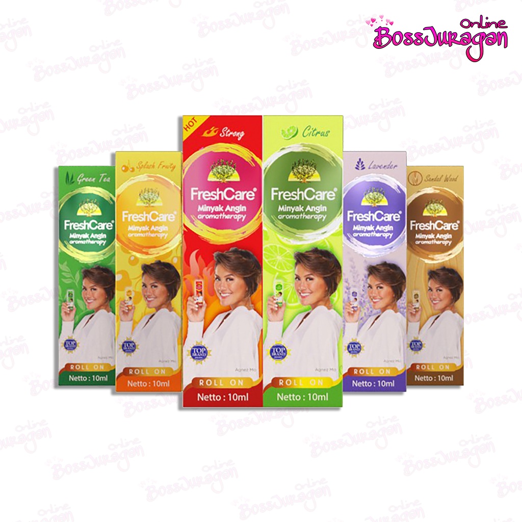 (BOSS) FRESHCARE Minyak Angin Aromatherapy 10 ml