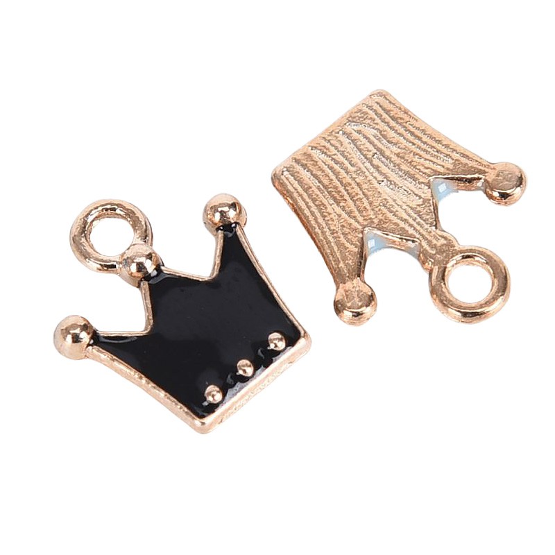 Charms Enamel Alloy Little Crown