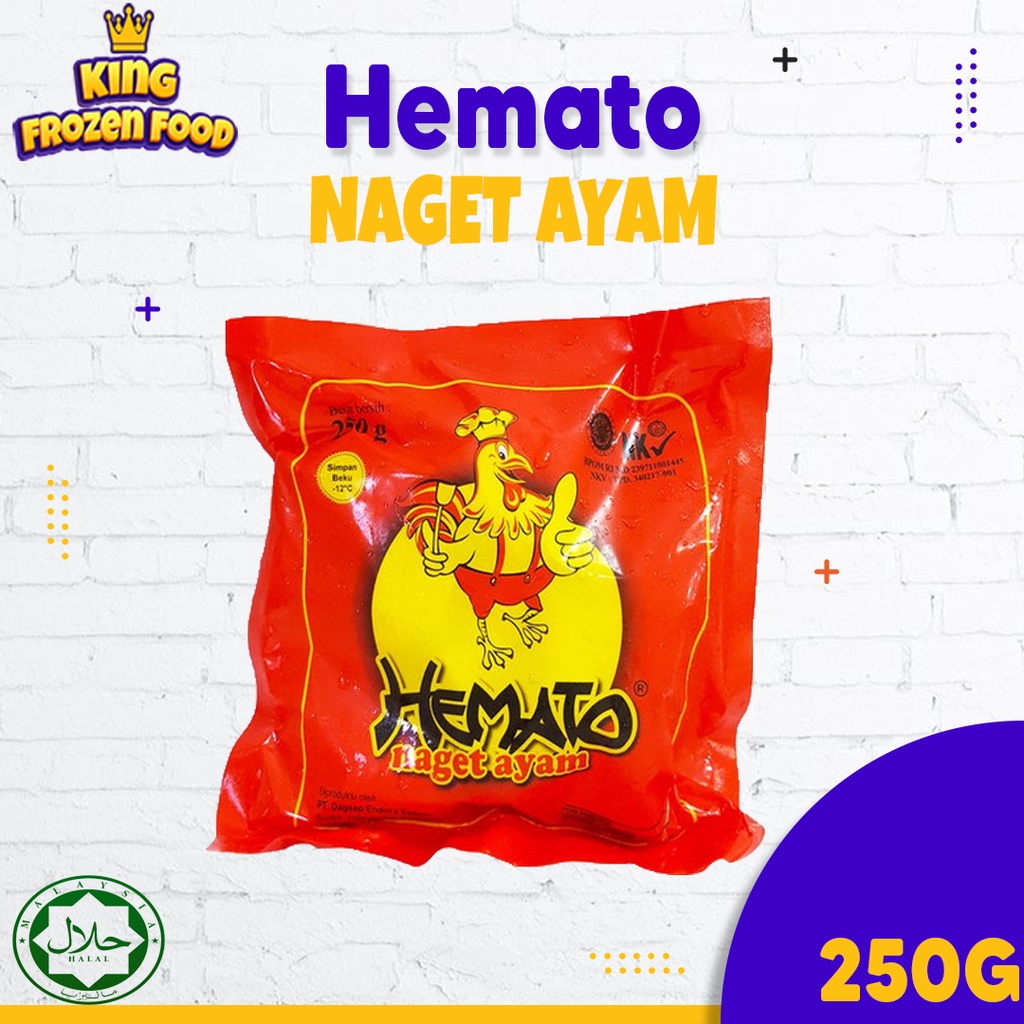 Hemato Nugget Ayam Isi 250Gram