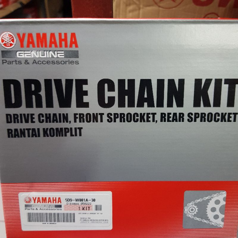 Gir Set Gir Paket Gear Set Yamaha Vega Zr Original 5D9W001A30 5D9-W001A-30