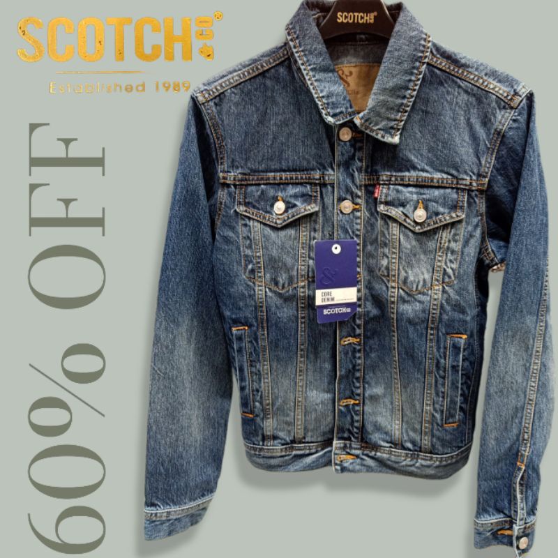Jaket Jeans/Denim SCOTCH&CO
