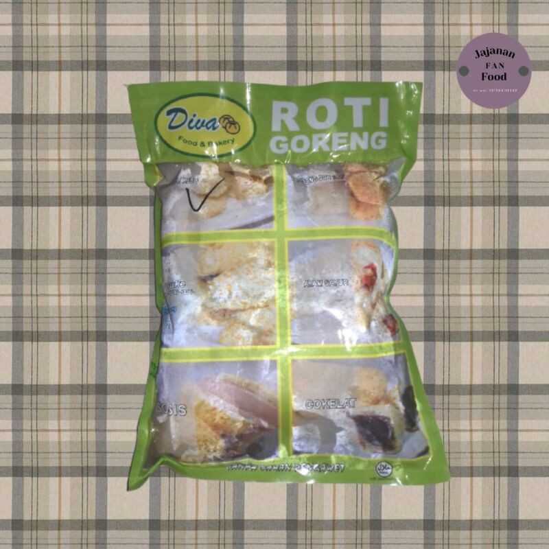 

Roti Goreng Diva isi Coklat Keju