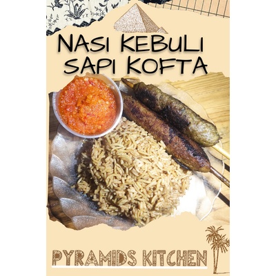 

Nasi Kebuli Sapi Kofta /Basmati Rice with kofta Kebab