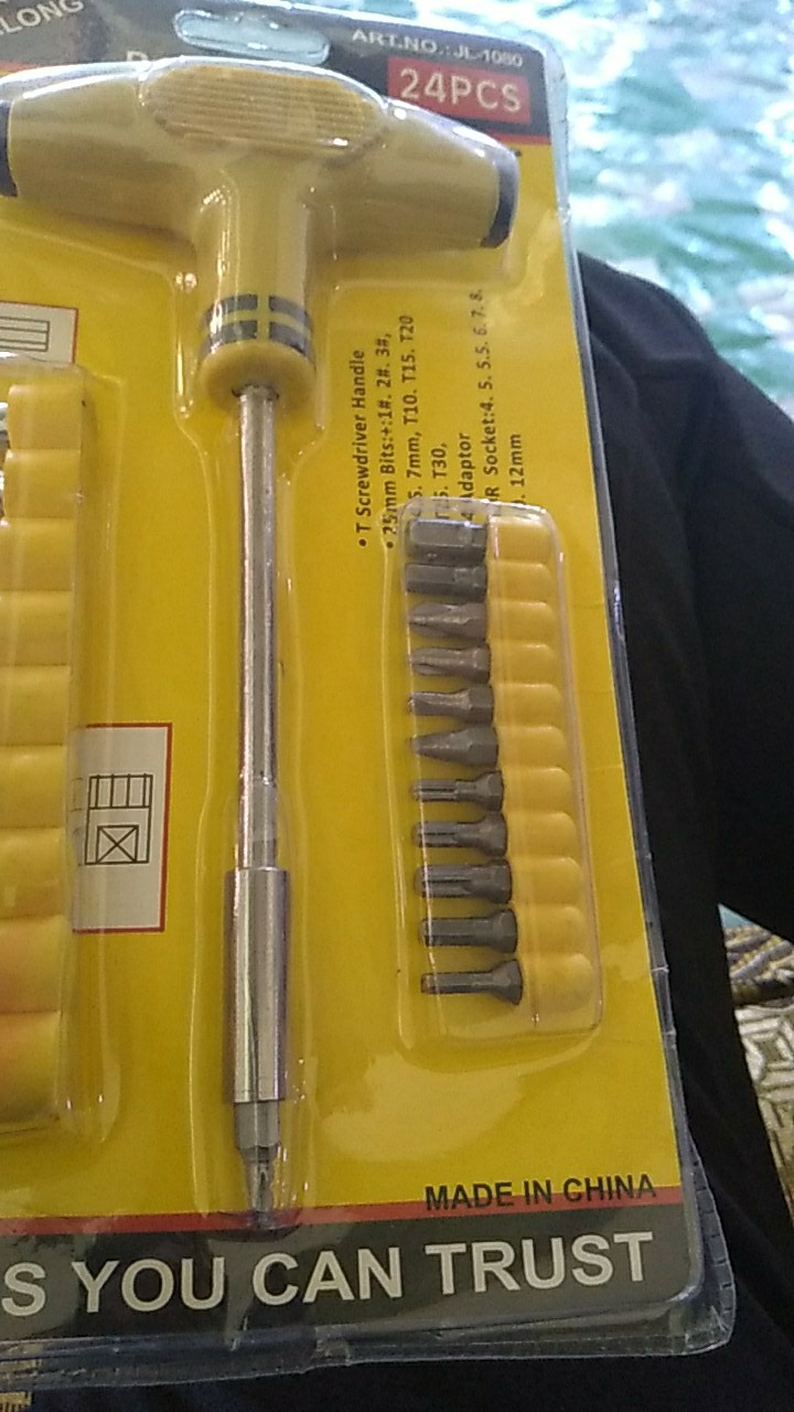 Obeng T / Five Star Socket & Bits Set | Obeng Dan Kunci T