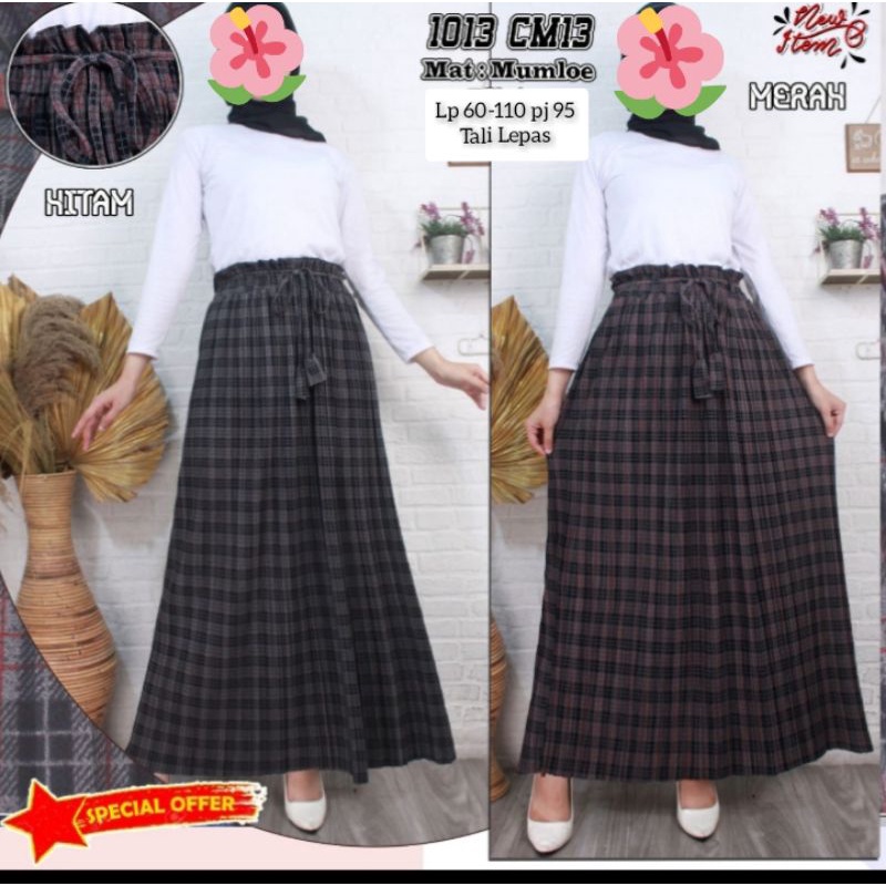 TERBARU ROK ZARA KOTAK IMPORT