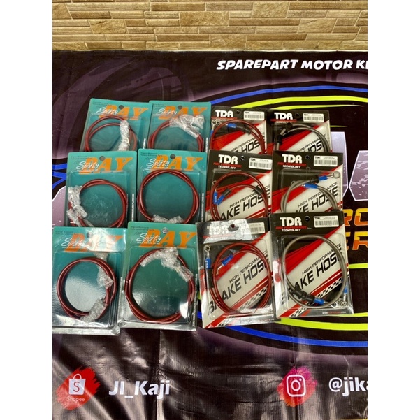Selang Rem TDR Ready Ukuran Depan  buat honda lanang cb gl100 glmax
