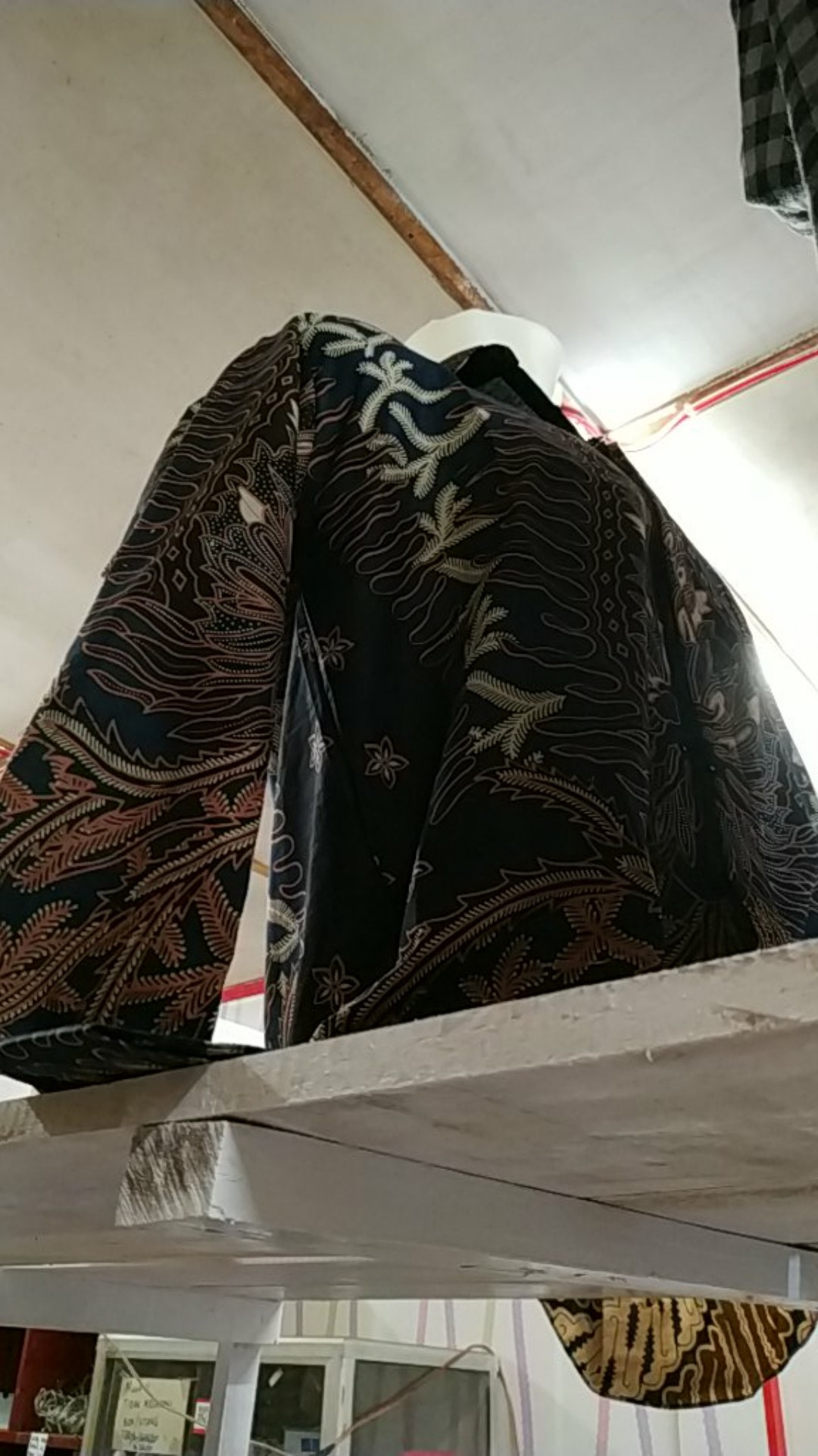 Kemeja Batik Pria Modern Lengan Panjang Casual Modis Slim Fit Trendy Masa Kini Ol 162