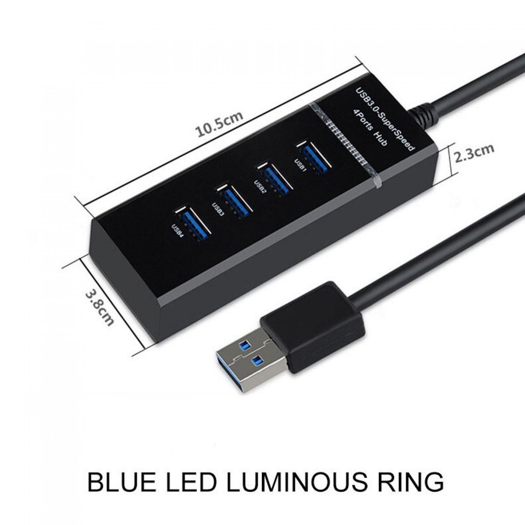 Taffware High Speed 4 Ports USB HUB 3.0 5Gbps - 303