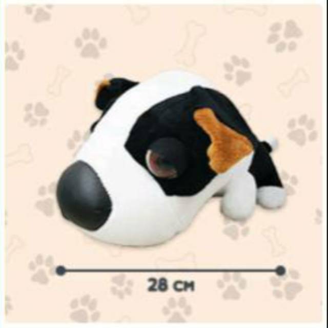 Boneka Laying Saint Bernard Wawa Games