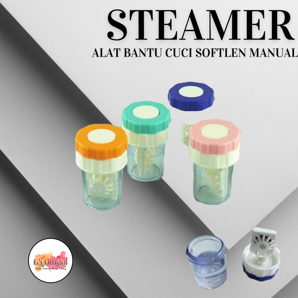 STEAMER  ALAT PEMBERSIH SOFTLENS MANUAL