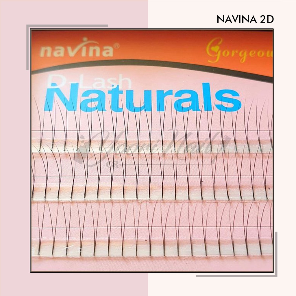 Navina eyelash false lash russian 2D 3D 4D bulumata palsu extension lash