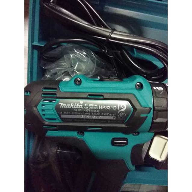 Diskon Mesin Bor Cordless Makita Hp 331 / Hp 331 Dwye / Hp331 D / Hp331D Terbaru