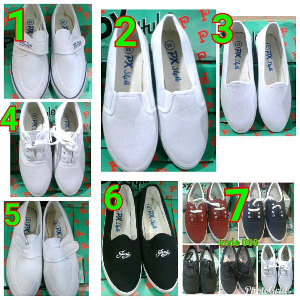 sepatu px style sepatu canvas