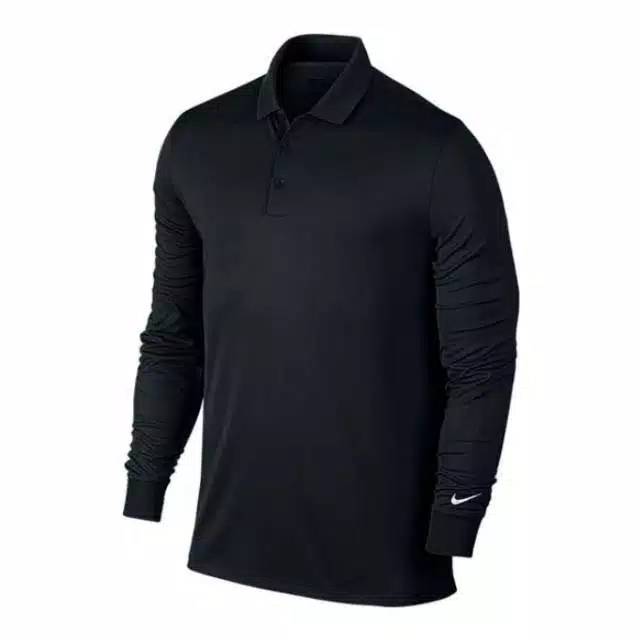 Kaos Kerah Lengan Panjang - Polo Long Sleeve Shirt - Polo Shirt - Nike