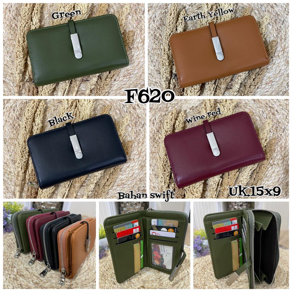 dompet cetek SIMPLE fashionable F620 bahan swift