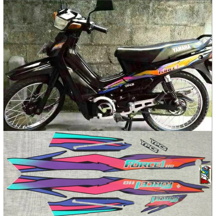 STRIPING FORCE 1 1996 MERAH 1995