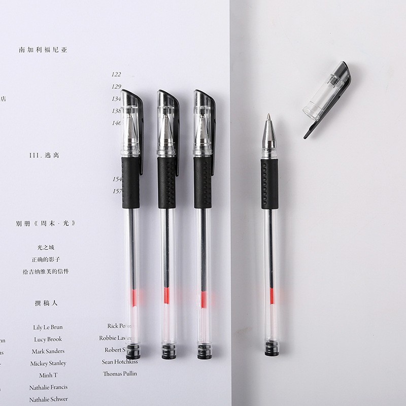 

10pcs Pena Gel Mimi 0.5mm Pulpen Internasional Balpoin