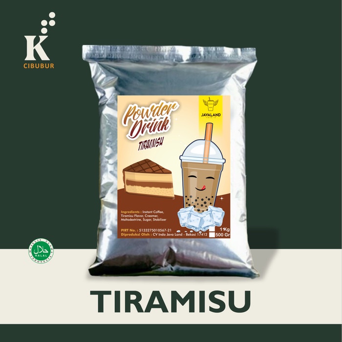 

DISKON - (BISA COD) rasa kue tiramisu Bubuk rasa kiloan Bubble Powder Drink Javaland