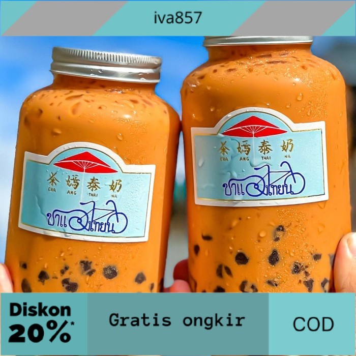 

PROMO thai tea powder 1kg GRATIS ONGKIR