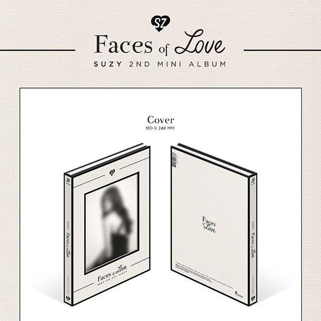 REDY STOCK SUZY 2ND MINI ALBUM - FACE OF LOVE
