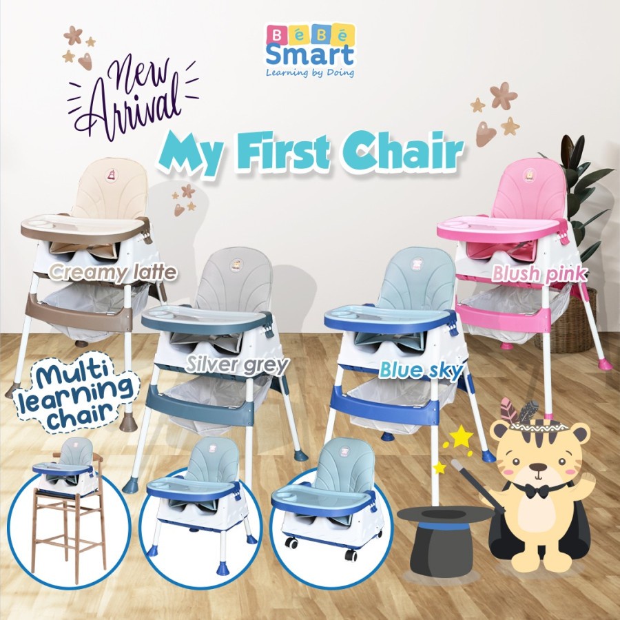 Bebe Smart My First Chair High Chair Booster seat kursi makan anak bayi