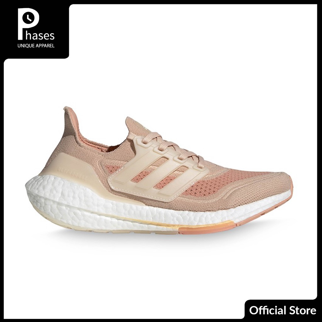 Adidas Ultraboost 21 Brown White Original