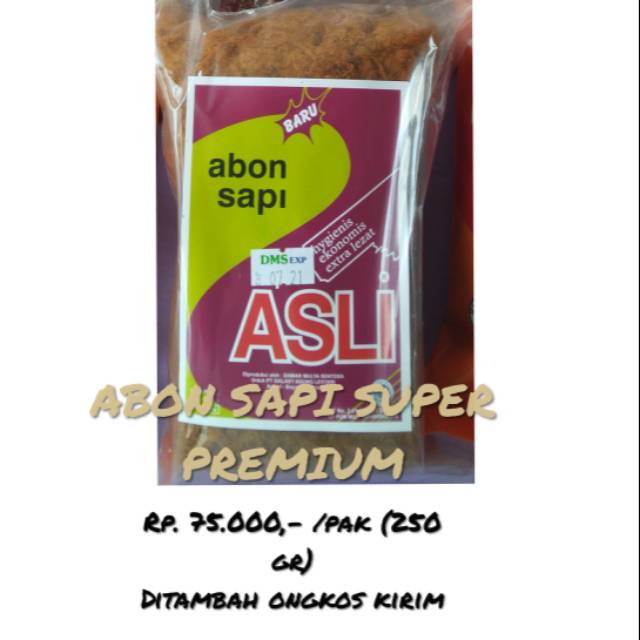 

Abon sapi
