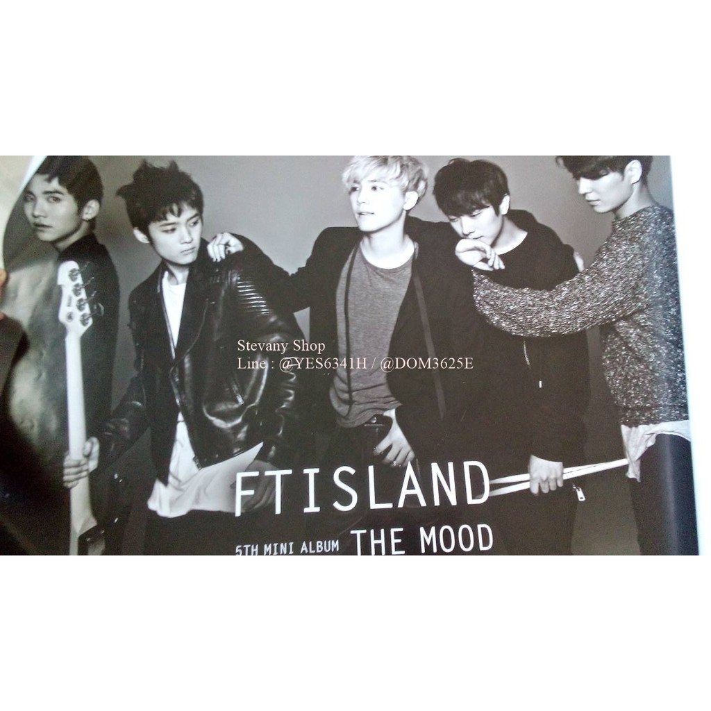 FTIsland - The Mood Official Poster