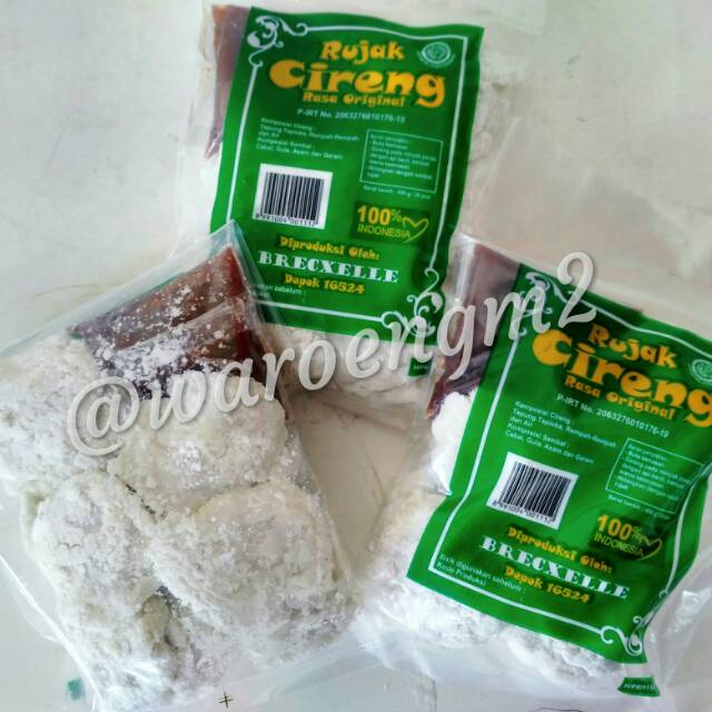 

Rujak cireng / Cireng brexecelle / cireng original