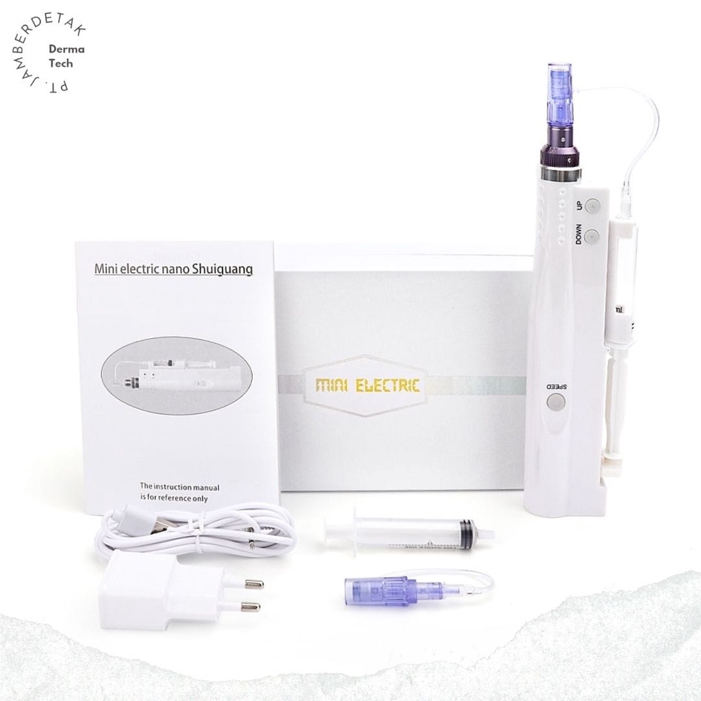 Dermapen | meso gun mesotheraphy needle dermapen 2 in 1 injeksi serum dermapen