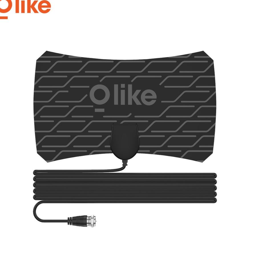 Terbaik Olike Antena Indoor Khusus TV Digital 4K High Gain 20dBi Receiver Kabel 3m Garansi Resmi 6Bu