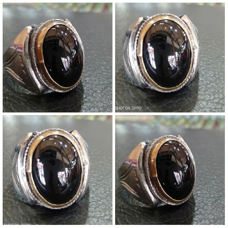 batu cincin kecubung tanduk