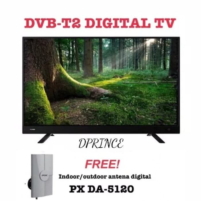 Spesial Product TOSHIBA LED 40L3750 DVB-T2 DIGITAL TV + Antena PX HD 5120 Terjamin