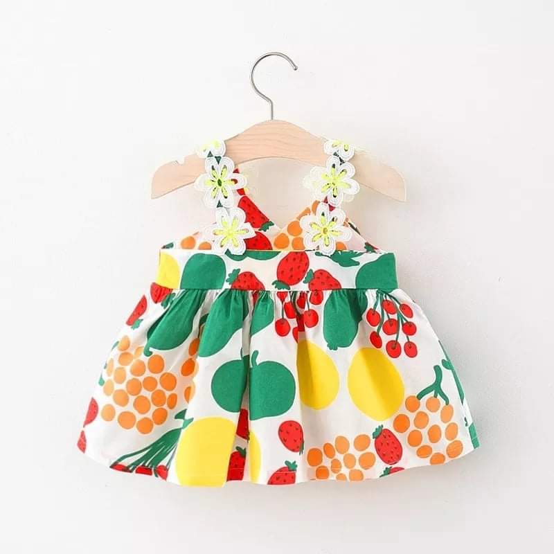 Dress Baby Feminine Full Flower